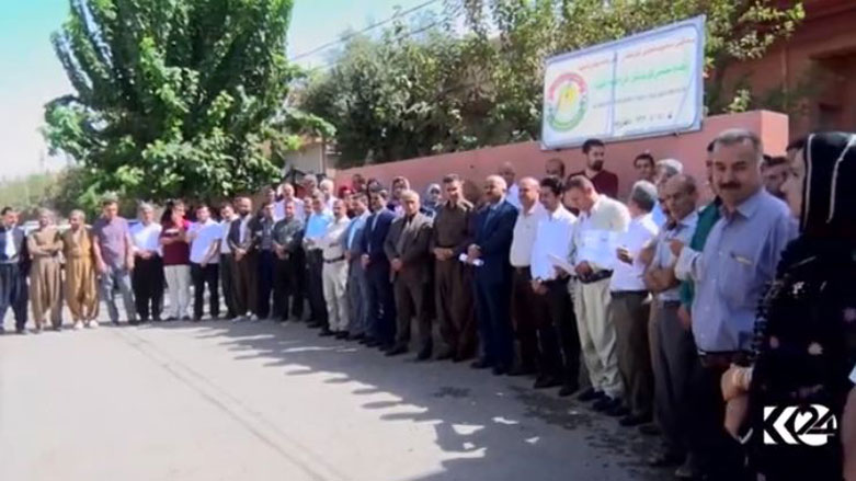 Xwenîşandan ên Silêmanîyê û deverê din û daxwazî yên fermanber û mamostayan
